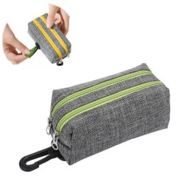 Outdoor Pet Waste Bag Dog Poop Collection Bag - Grey Green - Pet Waste Bag
