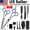 Professional Hair Cutting Thinning Scissors Barber Shears Hairdressing Salon Set - Default Title