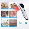 3 * 808nm+13 * 650nm Handheld Infrared Light Device For Muscle, Knee, Shoulder, Back With Upgrade Magnetic Cover - Grey