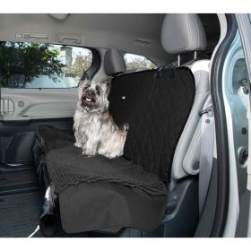 DGS Pet Products Dirty Dog 3-in-1 Car Seat Cover and Hammock Black 54" x 61" x 2" - Black