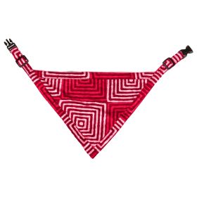 DGS Pet Products Unbugz-It Bandana Large Square Blue 13" x 8" x 0.1" - Square Red - Large