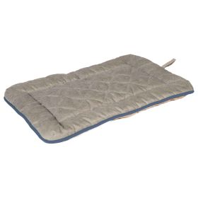 DGS Pet Products Chenille Pet Sleeper Cushion Extra Extra Large Blue/Grey 30" x 48" x 1" - Grey/Blue - Medium