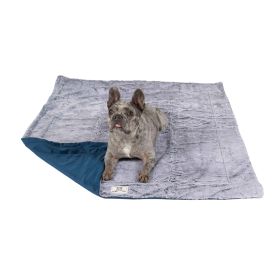 DGS Pet Products Chill Kuzzi FIR Blanket Medium Blue 30" x 40" x 0.5" - Blue - Medium