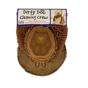 DGS Pet Products Dirty Dog Shammy Towel Brown 13" x 31" x 0.5" - Brown