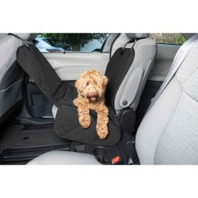 DGS Pet Products Dirty Dog Single Car Seat Cover Black 44" x 35" x 2" - Black