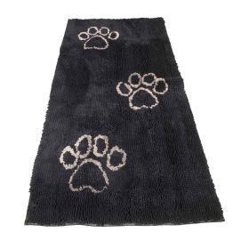 DGS Pet Products Dirty Dog Doormat Runner Brown 60" x 30" x 2" - Black Hue