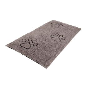 DGS Pet Products Dirty Dog Doormat Runner Brown 60" x 30" x 2" - Grey