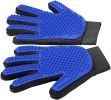 Upgrade Efficient Pet Hair Remover Gloves Gentle - BLUE