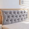 Headboard Pillow  Length 1.8m, 3 colors - light gray