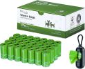 Poop Bags for Dog Waste with Dispenser18 Pack - GREEN