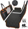 5 -In -1 Adjustable Dog Seat Cover  - Black