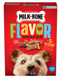 Milk-Bone Flavor Snacks Small Dog Biscuits, Flavored Crunchy Dog Treats, 24 oz. - Milk-Bone