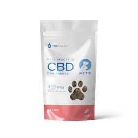 CBD Dog Treats - Full Spectrum CBD for Relief (Bacon) - 300mg