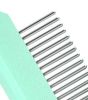 Pet Life 'JOYNE' Multi-Functional 2-in-1 Swivel Travel Grooming Comb and Deshedder - Green
