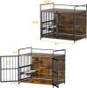 Dog Crate Furniture-Style Cages for Large Dogs Indoor Heavy Duty Super Sturdy 41" - as Pic