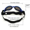 Pet Sunglasses For Dog & Cat; Foldable Dog Glasses For Outdoor; Cat Sunglasses; Pet Accessories - Yellow - One-size