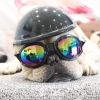 Pet Sunglasses For Dog & Cat; Foldable Dog Glasses For Outdoor; Cat Sunglasses; Pet Accessories - Yellow - One-size