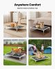 VEVOR Elevated Dog Bed for Large Dogs Portable Raised Dog Cot with Teslin Mesh L - Default
