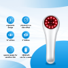3 * 808nm+13 * 650nm Handheld Infrared Light Device For Muscle, Knee, Shoulder, Back With Upgrade Magnetic Cover - Grey