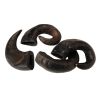 Water Buffalo Horn-100% Natural;  Long-Lasting;  Grain-Free;  Gluten-Free;  Dog Dental Treats & Chews-2 COUNT-15 oz - Default