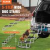 VEVOR Dog Stair for Cars 5-step Folding Dog Steps Aluminum Loads up to 150 lbs - Default
