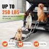 VEVOR Dog Stair for Cars 4-step Folding Dog Steps Aluminum Loads up to 250 lbs - Default