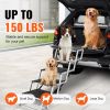 VEVOR Dog Stair for Cars 5-step Folding Dog Steps Aluminum Loads up to 150 lbs - Default