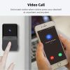 Smart Wireless WiFi Doorbell Intercom Video Camera Door Ring Bell Chime Security - Default Title
