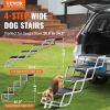 VEVOR Dog Stair for Cars 4-step Folding Dog Steps Aluminum Loads up to 250 lbs - Default