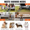 VEVOR Dog Stair for Cars 4-step Folding Dog Steps Aluminum Loads up to 250 lbs - Default