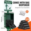 Dog Waste Station with 600 Dog Poop Bags Commercial Park Pet Poop Station - Set - Commercial Slogan