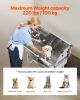 34" Dog Grooming Bath Tub Stainless Steel w Stairs Faucet Showerhead - Default