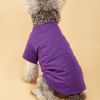 Pet Clothes For Small & Medium Dogs; Letter Pattern Dog T-Shirts Cat Clothes; Breathable Pet Tee - S