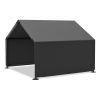 Outdoor Dog Bed Dog Shade Shelter, Portable Pet Tent, Water Resistant Dog House for Shade Protection, Outdoor, Garden, Patio, Backyard, Gray - GRAY