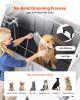 50 Inch Dog Grooming Bath Tub Stainless Steel w Ramp Water Filter Left - Ramp/Left