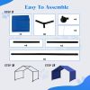 Dog Shade Shelter Outdoor Tent for Small Medium Dogs, Waterproof Sun Protection Pet House for Dogs, Small Animals and Livestock, Blue - as Pic